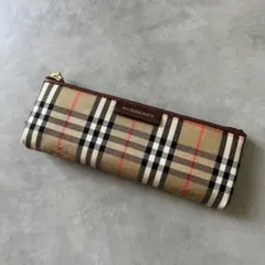 未使用 BURBERRY ノバチェック ペンケース 筆箱 バッグ　　ポーチのサムネイル
