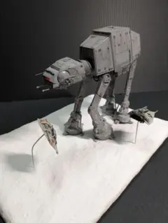 スターウォーズ AT-AT mpc 未組立 スノースピーダー付 当時物 希少 スターウォーズ AT-AT mpc 未組立 スノースピーダー付 当時物 希少