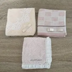 JILL STUART ハンカチ含む 3枚セット ピンク リボン まとめ売り