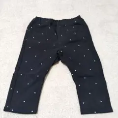 【着用回数少】slapslip スラップスリップ 長ズボン ブラック 80cm