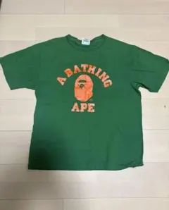 A BATHING APE Tシャツ グリーン Lサイズのサムネイル
