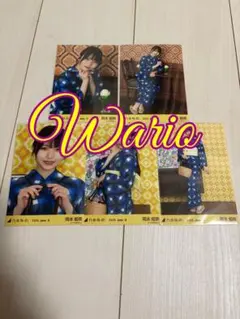 乃木坂46 生写真 浴衣 5種 コンプ 鈴木佑捺 - メルカリ