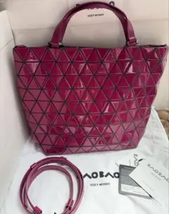 BAO BAO ISSEY MIYAKE トートバッグ ピンクのサムネイル