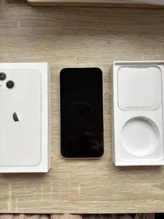 Apple iPhone 13 ホワイト 本体 箱付き