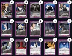 ユニオンアリーナ チェンソーマン レゼ デンジ デッキ パーツ 紫レぜ