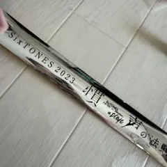 SixTONES 慣声の法則inドーム　銀テープ　銀テフル