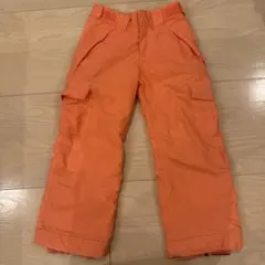 BILLABONG スノーボードパンツ　キッズオレンジ 128cm