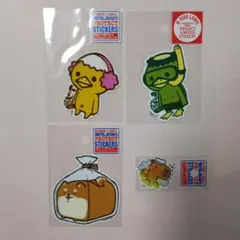 B-SIDE LABEL　レギュラーステッカー スモールステッカー　4枚セット