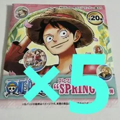 ワンピース　コレクション缶バッジ　SPRING　第1弾　JF2025　未開封　①