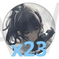 プロセカ グリ缶 グリッター缶バッジ vol.54A 朝比奈まふゆ 10点