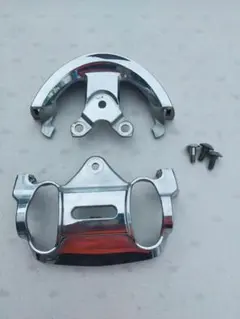 ハーレー純正ハンドルクランプカバー55900105撤去品 ハーレー純正ハンドルクランプカバー55900105撤去品