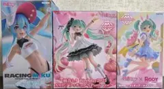 初音ミク　フィギュア3点セット