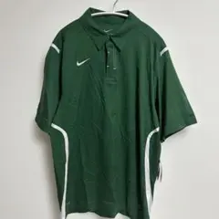 【未使用】NIKE ドライフィット　薄手　半袖　ボタン　ストレッチ　シャツ