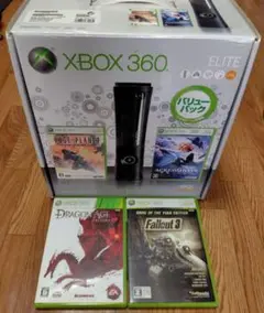 Microsoft Xbox360 ELITE 120GB 本体 ソフト2本