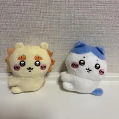 ちいかわ ぬいぐるみ クリップ シーサー＆ハチワレセット