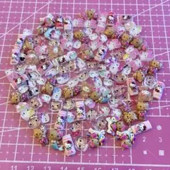 ネイルパーツ☆100個以上☆キティオンリーミックス