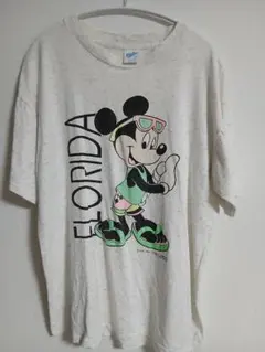 ミッキーマウス Tシャツ FLORIDA L　メルカリ発送　匿名