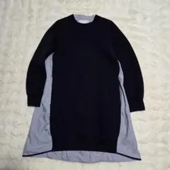 サカイ sacai ナイロンツイル＆ジャージードレス - メルカリ