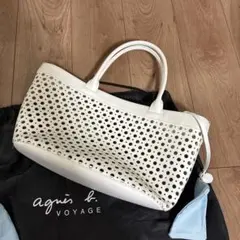 agnes b. VOYAGE パンチング トートバッグのサムネイル