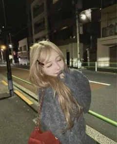 Brushed Cardigan & Loop Yarn Mini Dress