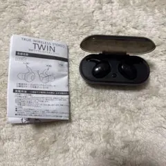 完全ワイヤレスイヤホン ツイン YBE-35 ブラックのサムネイル