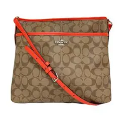 COACH コーチ ショルダーバッグ PVC シグネチャー F58297