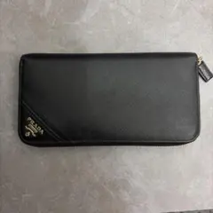 PRADA 長財布 サフィアーノレザー ジップ