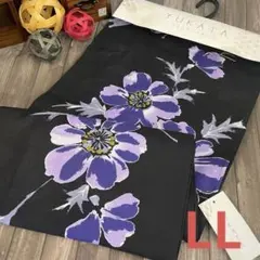 ✨涼しげ✨夏の爽やか浴衣✨変わり織り✨LLサイズ❣️単品 新品のサムネイル