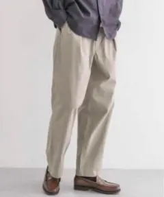 URBANRESEARCH チノパンツ　ワイド　テーパード　ストレッチ