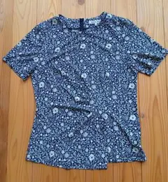 HANAE MORI 花柄 半袖Tシャツ サイズ40