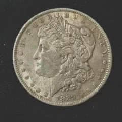アメリカ 1ドル銀貨 モルガンダラー 1890年 - メルカリ