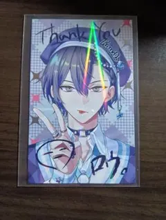 【ぎゃうるふ】ランダムチェキ風カード　小柳ロウ　ぎゃうver　レア