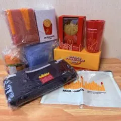 マクドナルド 福袋 グッズ 詰め合わせ ポテトライト 加湿器 クロック 未開封
