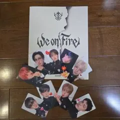 &TEAM 『We on Fire』 ユニバ特典 コンプセット　おまけ付き