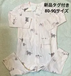 タグ付き ロンパース