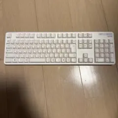 ホワイト 日本語配列 フルサイズキーボード