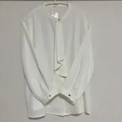 【新品、未使用】卒業式 入学式 ボウタイブラウス Mサイズ ハニーズ