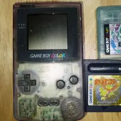 任天堂 ゲームボーイカラー 本体 パープル ソフト3本セット