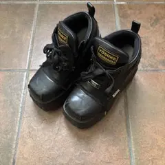 YOSUKE ブラック 厚底ハイカットスニーカーレディース　24cm