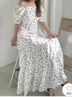 【未使用】FRAYI.D 3wayパフスリーブワンピース