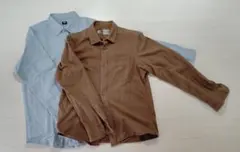 メンズネルシャツ　UNIQLO/無印　サイズS ２枚セット