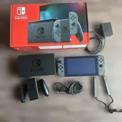 Nintendo Switch 本体 グレー 付属品あり
