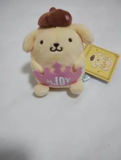 ≒ JOY × ポムポムプリン マスコット ピンク