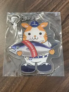 非売品 DeNAベイスターズ スターマン・ヒーローマグロ アクリルキーホルダー