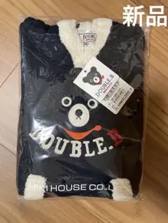 ミキハウス　ダブルビー　90 新品未使用　フード付き　トレーナー　パーカー