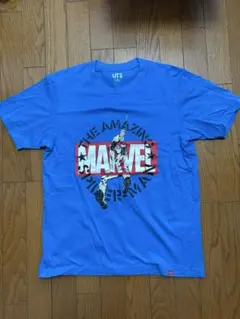 UNIQLO UT MARVEL スパイダーマン Tシャツ ブルー M