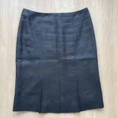 CHANEL 香奈兒 嫘縈&喀什米爾 短裙 半A字裙 及膝裙