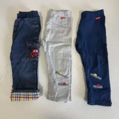 ミキハウスパンツ3点セット　90サイズ