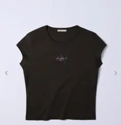 希少XS Jung Kook for   黒　ベビーT JungKook for CalvinKlein Tシャツ -モノグラムベビーT - メルカリ