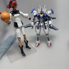 HG ガンダムエアリアル 完成品 スレッタマーキュリーセット